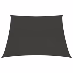 vidaXL Sunshade Sail 160 g/mÂ² Anthracite 3/4x3 m HDPE Garden Sunscreen Canopy