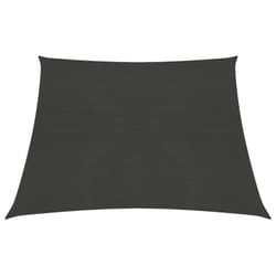 vidaXL Sunshade Sail 160 g/mÂ² Anthracite 3/4x3 m HDPE Garden Sunscreen Canopy