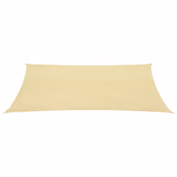 vidaXL Sunshade Sail 160 g/mÂ² Beige 3x4 m HDPE Garden Awning Canopy Sunscreen