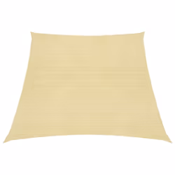 vidaXL Sunshade Sail 160 g/mÂ² Beige 3/4x2 m HDPE Outdoor Sunscreen Patio Shade