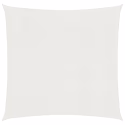 vidaXL Sunshade Sail 160 g/mÂ² White 5x5 m HDPE Outdoor Garden Patio Sunscreen