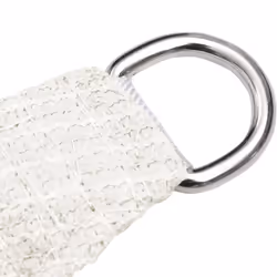 vidaXL Sunshade Sail 160 g/mÂ² White 2x3.5 m HDPE Outdoor Garden Sunscreen