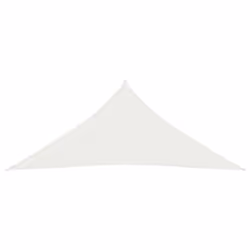vidaXL Sunshade Sail 160 g/mÂ² White 4x5x5 m HDPE Balcony Sunscreen Canopy - Additional view 2