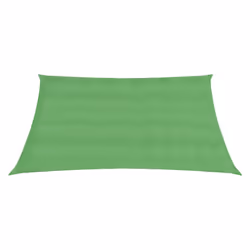 vidaXL Sunshade Sail 160 g/mÂ² Light Green 3.6x3.6 m HDPE Sunscreen Canopy