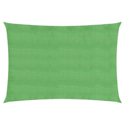 vidaXL Sunshade Sail Canopy Screen Balcony Awning Canopy HDPE Rectangular - light green, 2 x 3.5 m