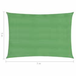 vidaXL Sunshade Sail Light Green Sun Sail Tarp Patio Shade Shade Canopy Screen - Additional view 5