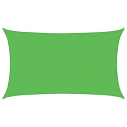 vidaXL Sunshade Sail Canopy Screen Balcony Awning Canopy HDPE Rectangular - light green, 5 x 8 m