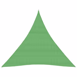 vidaXL Sunshade Sail 160 g/mÂ² Light Green 4.5x4.5x4.5 m HDPE Sunscreen Canopy