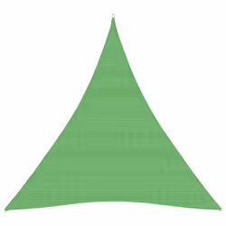 vidaXL Sunshade Sail 160 g/mÂ² Light Green 4x5x5 m HDPE Patio Sunscreen Canopy