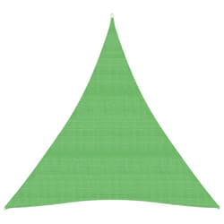 vidaXL Sunshade Sail 160 g/mÂ² Light Green 4x5x5 m HDPE Patio Sunscreen Canopy