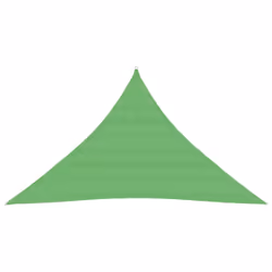 vidaXL Sunshade Sail 160 g/m² Light Green 5x5x6 m HDPE Patio Sunscreen Canopy