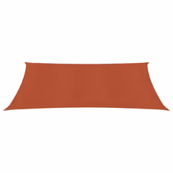vidaXL Sunshade Sail 160 g/mÂ² Terracotta 2.5x5 m HDPE Patio Sunscreen Canopy