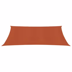vidaXL Sunshade Sail 160 g/mÂ² Terracotta 3x4.5 m HDPE Patio  Sunscreen Canopy