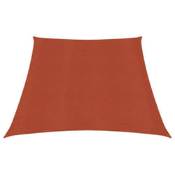 vidaXL Sunshade Sail 160 g/mÂ² Terracotta 3/4x2 m HDPE Garden Sunscreen Canopy