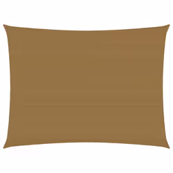vidaXL Sunshade Sail 160 g/m² Taupe 4x5 m HDPE Balcony Patio Sunscreen Canopy