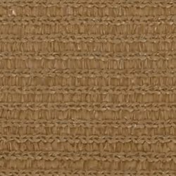 vidaXL Sunshade Sail 160 g/mÂ² Taupe 4x5 m HDPE Balcony Patio Sunscreen Canopy