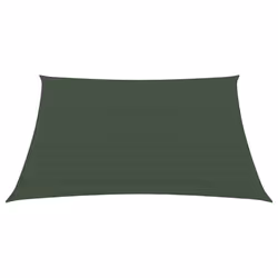 vidaXL Sunshade Sail 160 g/mÂ² Dark Green 2.5x2.5 m HDPE Patio Sunscreen Canopy
