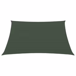 vidaXL Sunshade Sail 160 g/mÂ² Dark Green 3x3 m HDPE Patio Sunscreen Canopy