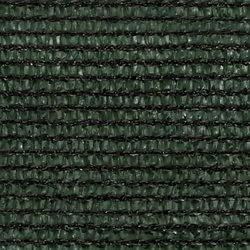 vidaXL Sunshade Sail 160 g/mÂ² Dark Green 4x4 m HDPE Sunscreen Patio Shade