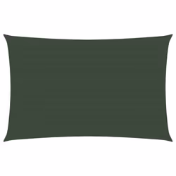 vidaXL Sunshade Sail 160 g/mÂ² Dark Green 2x4.5 m HDPE Outdoor Garden Sunscreen