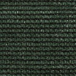 vidaXL Sunshade Sail 160 g/mÂ² Dark Green 2.5x3 m HDPE Outdoor Garden Sunscreen