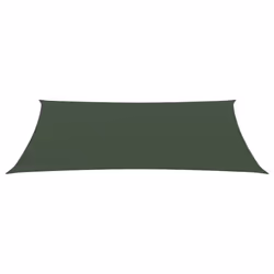 vidaXL Sunshade Sail 160 g/mÂ² Dark Green 3x6 m HDPE Sunscreen Shade Canopy