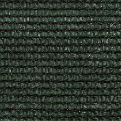 vidaXL Sunshade Sail 160 g/mÂ² Dark Green 3.5x5 m HDPE Sunscreen Shade Canopy - Additional view 4