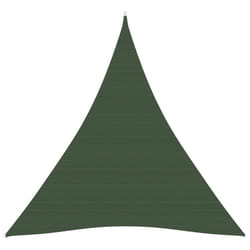 vidaXL Sunshade Sail 160 g/mÂ² Dark Green 4x5x5 m HDPE Sunscreen Patio Shade