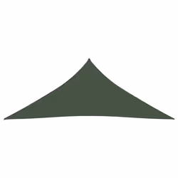 vidaXL Sunshade Sail 160 g/mÂ² Dark Green 4x5x5 m HDPE Sunscreen Patio Shade