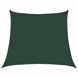 vidaXL Sunshade Sail Shade Canopy Sun Sail Tarp Screen Balcony Awning HDPE - dark green