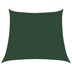vidaXL Sunshade Sail Shade Canopy Sun Sail Tarp Screen Balcony Awning HDPE - dark green