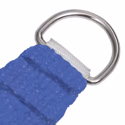 vidaXL Sunshade Sail Blue Patio Shade Sun Sail Tarp Shade Canopy Screen Tarp