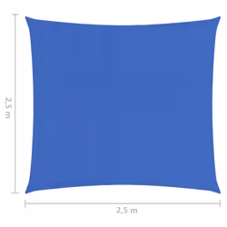 vidaXL Sunshade Sail Blue Patio Shade Sun Sail Tarp Shade Canopy Screen Tarp - Additional view 5