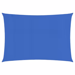 vidaXL Sunshade Sail 160 g/mÂ² Blue 2x4.5 m HDPE Sunscreen Patio Shade Canopy