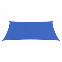 vidaXL Sunshade Sail 160 g/mÂ² Blue 2.5x3.5 m HDPE Outdoor Sunscreen Canopy - Additional view 2