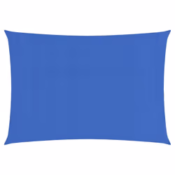 vidaXL Sunshade Sail Canopy Screen Balcony Awning Canopy HDPE Rectangular - blue, 3 x 5 m