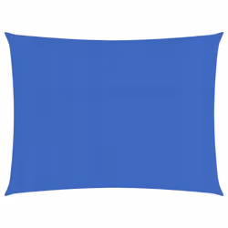 vidaXL Sunshade Sail Canopy Screen Balcony Awning Canopy HDPE Rectangular - blue, 3.5 x 4.5 m