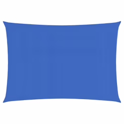 vidaXL Sunshade Sail Canopy Screen Balcony Awning Canopy HDPE Rectangular - blue, 3.5 x 5 m
