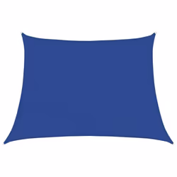vidaXL Sunshade Sail Shade Canopy Sun Sail Tarp Screen Balcony Awning HDPE - blue, 4/5 x 3 m