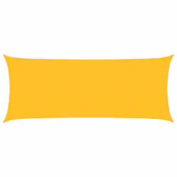 vidaXL Sunshade Sail Canopy Screen Balcony Awning Canopy HDPE Rectangular - yellow, 2 x 4.5 m
