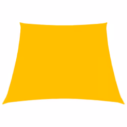 vidaXL Sunshade Sail 160 g/mÂ² Yellow 3/4x2 m HDPE Garden Sunscreen Canopy