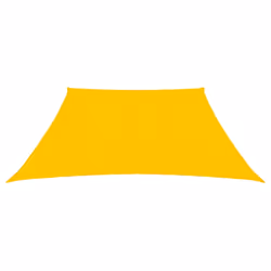 vidaXL Sunshade Sail 160 g/mÂ² Yellow 3/4x2 m HDPE Garden Sunscreen Canopy