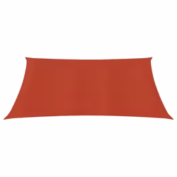 vidaXL Sunshade Sail 160 g/mÂ² Red 2.5x2.5 m HDPE Sunscreen Patio Shade Canopy