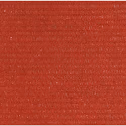 vidaXL Sunshade Sail 160 g/mÂ² Red 2.5x2.5 m HDPE Sunscreen Patio Shade Canopy - Additional view 4
