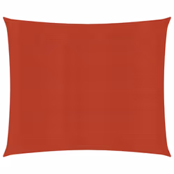 vidaXL Sunshade Sail 160 g/mÂ² Red 4.5x4.5 m HDPE Balcony Sunscreen Canopy