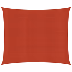 vidaXL Sunshade Sail 160 g/mÂ² Red 2x2.5 m HDPE Sunscreen Patio Shade Canopy