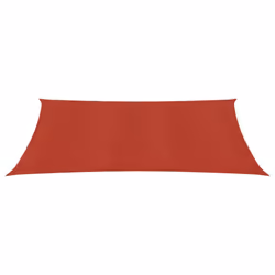 vidaXL Sunshade Sail Red Patio Shade Sun Sail Tarp Shade Canopy Screen Tarp