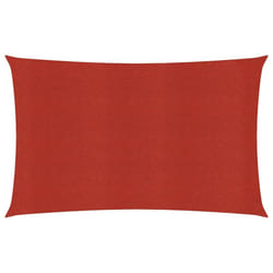 vidaXL Sunshade Sail Red Patio Shade Shade Canopy Sun Sail Tarp Screen Tarp