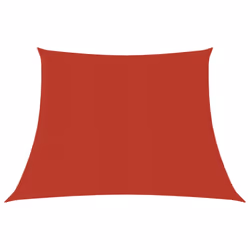 vidaXL Sunshade Sail 160 g/mÂ² Red 3/4x3 m HDPE Sunscreen Patio Shade Canopy