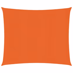 vidaXL Sunshade Sail 160 g/m² Orange 3x3 m HDPE Outdoor Patio Shade Canopy